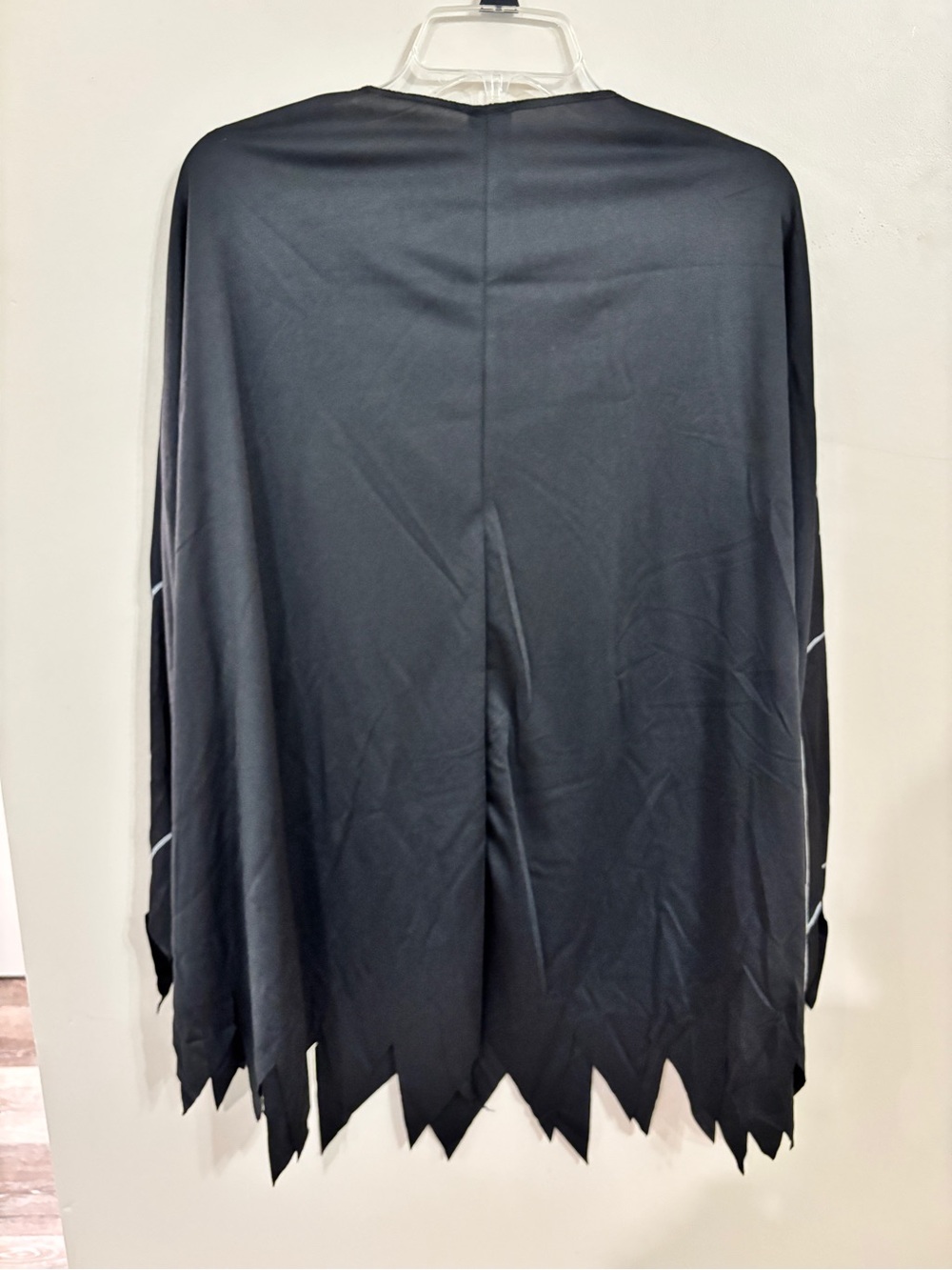 Black Spider Web Costume Top/Cape Halloween - Picture 4 of 5